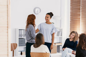 a group therapy session at Drug Rehab Center near Aberdeen Washington 