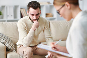 an individual therapy session at a Drug Rehab Center near Medford