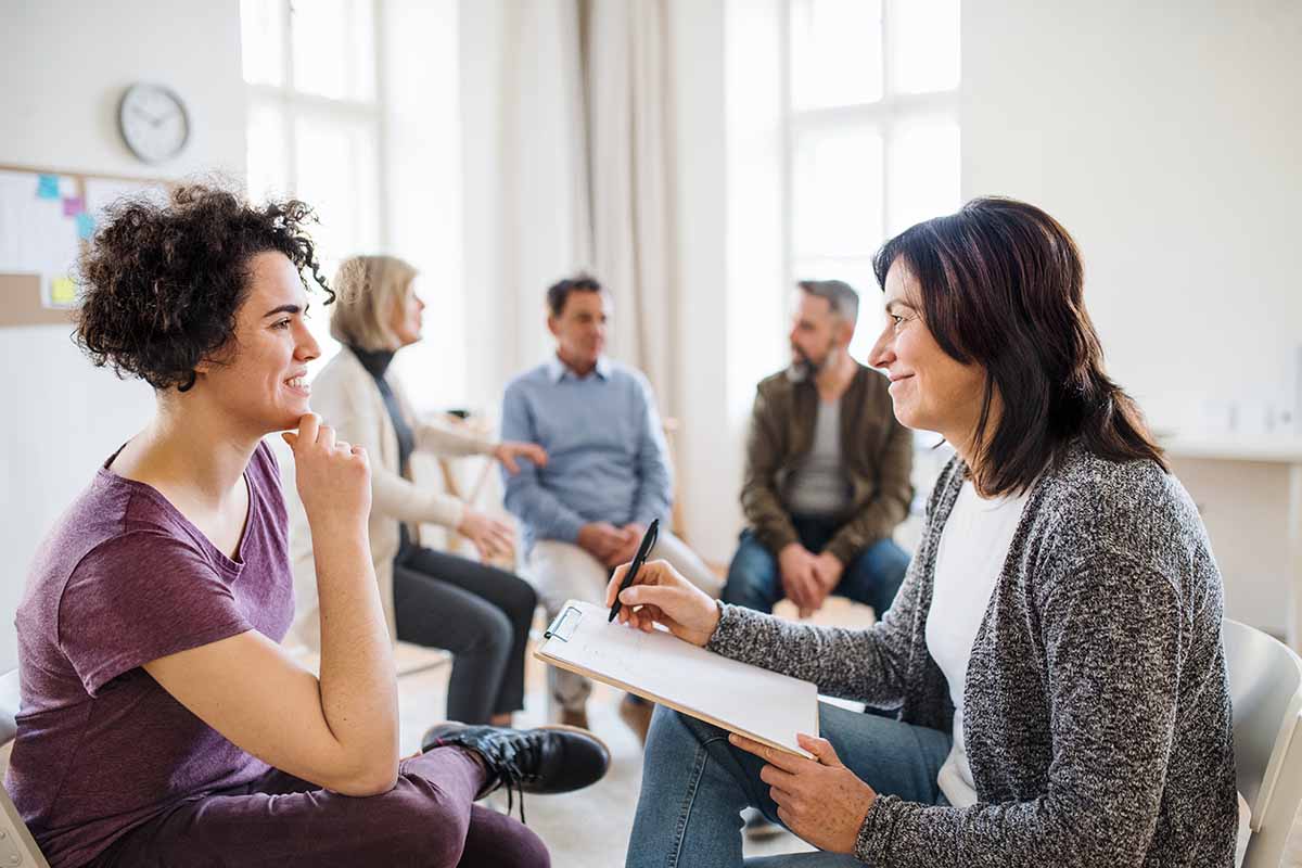 group at a Drug Rehab Center near hillsboro