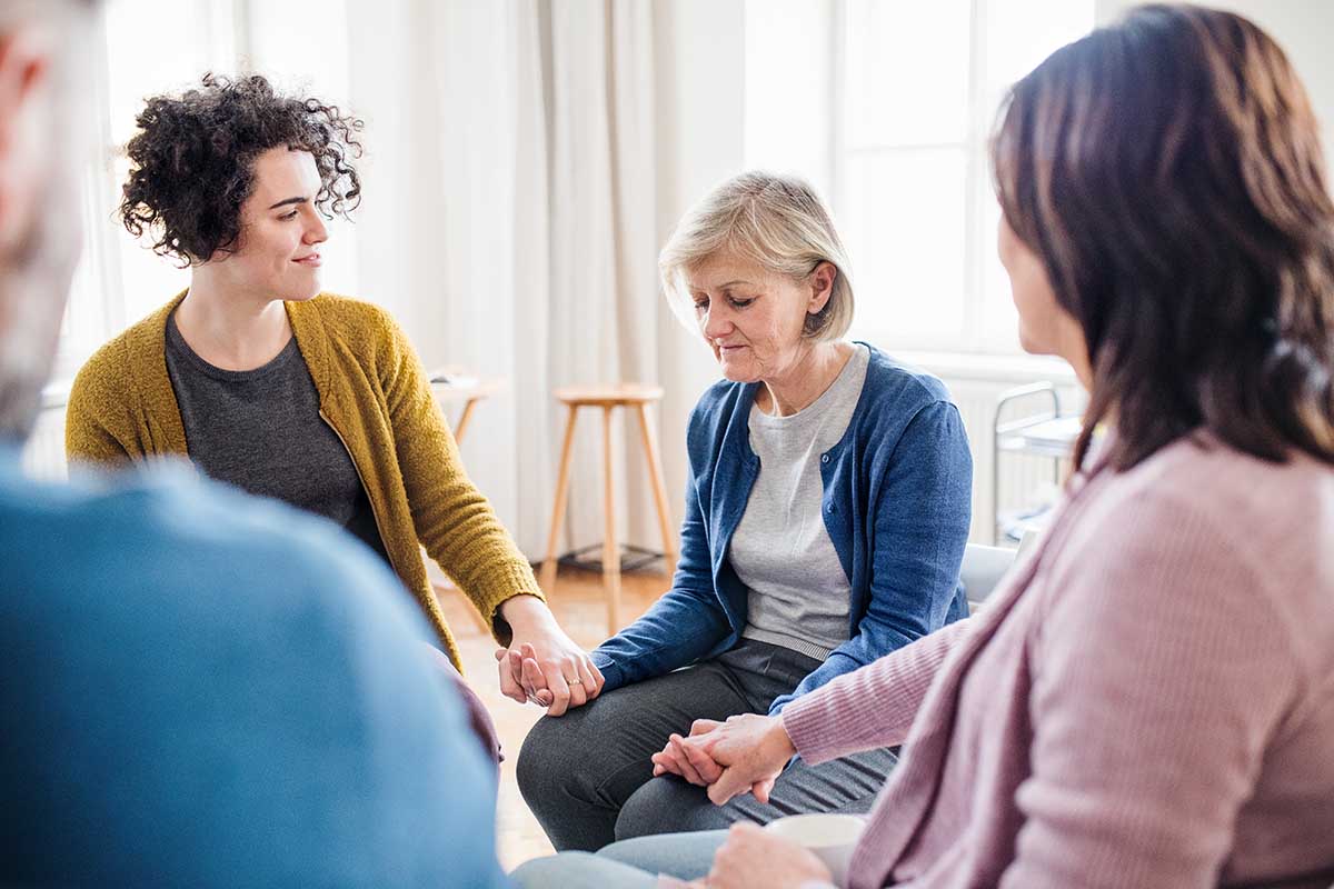 group at a Drug Rehab Center near Keizer