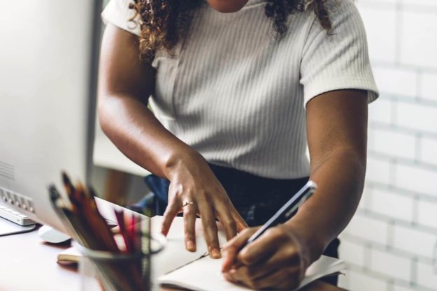 woman learning about how long recovery takes