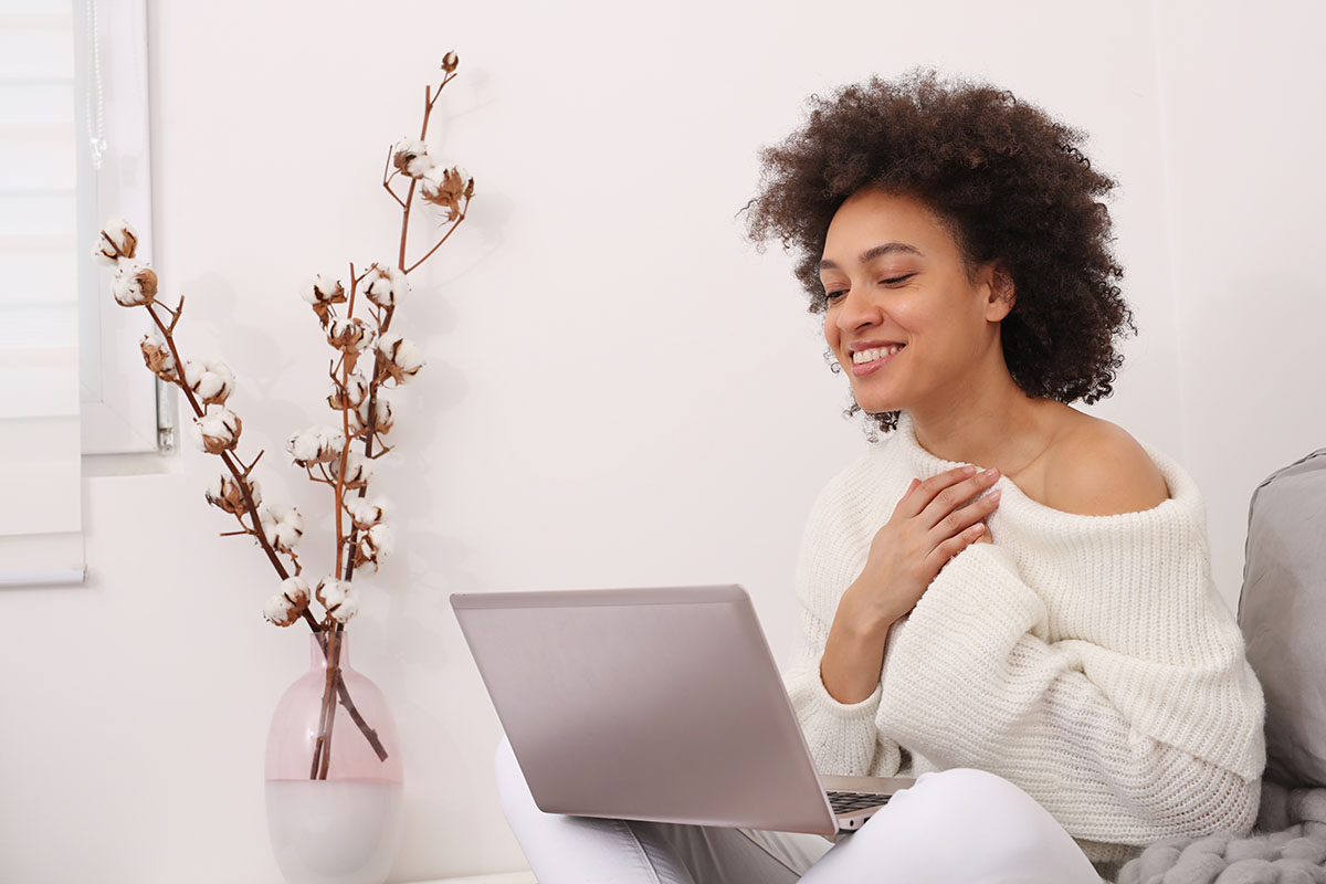 woman getting help for individual therapy