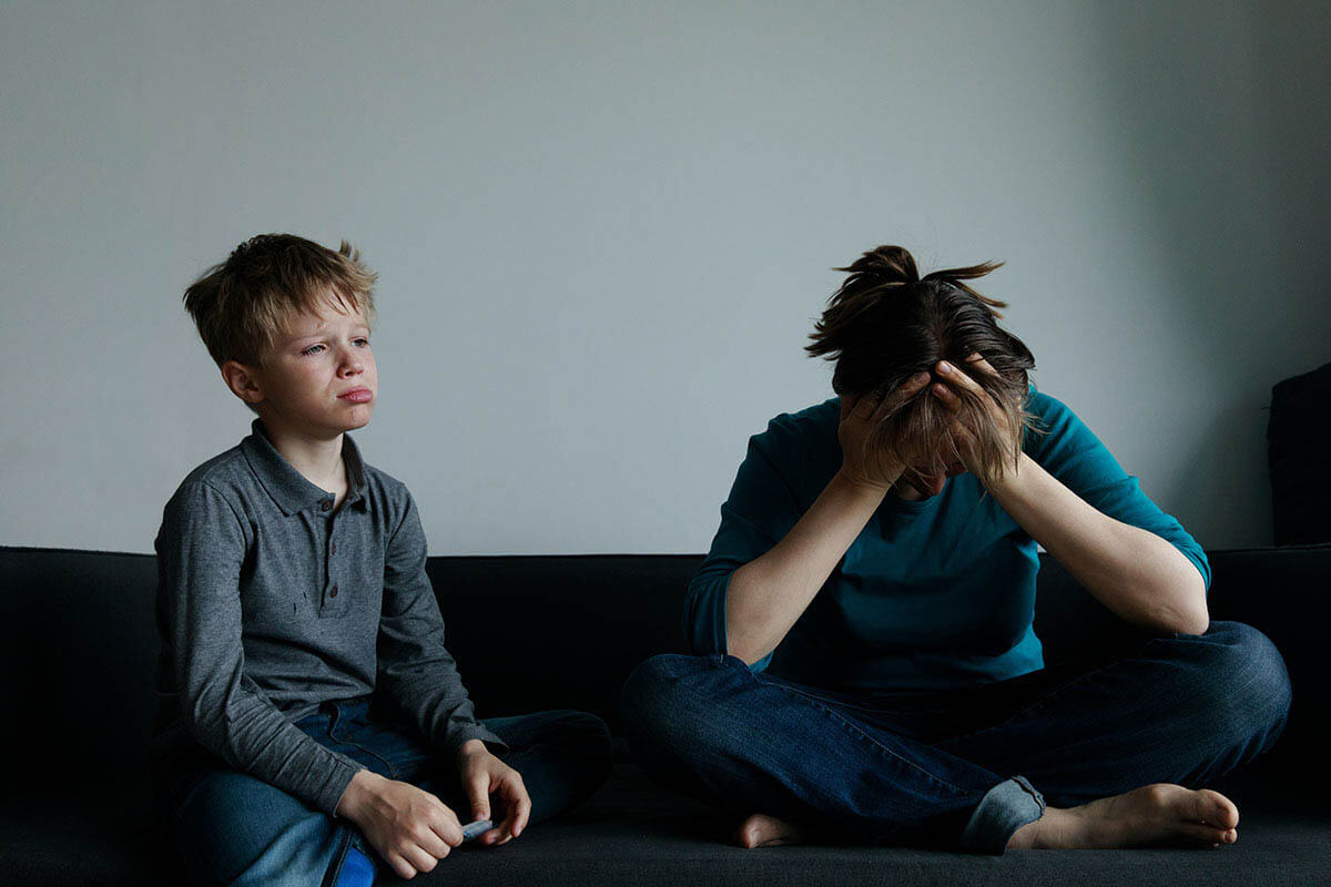 family showing the alcohol addiction toll