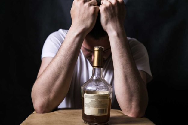 man at an alcohol rehab center near algona