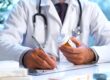 A doctor authoring facts about prescription drugs